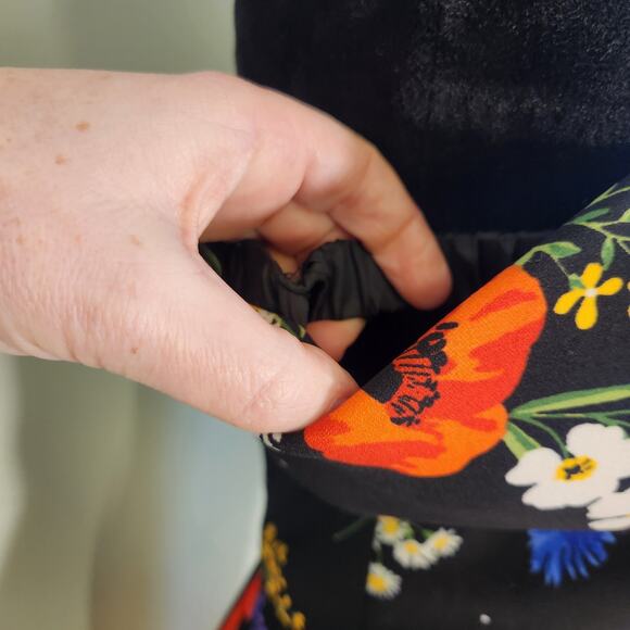 CALVIN KLEIN Floral Off the Shoulder Dress, Size 8 - Picture 10 of 15